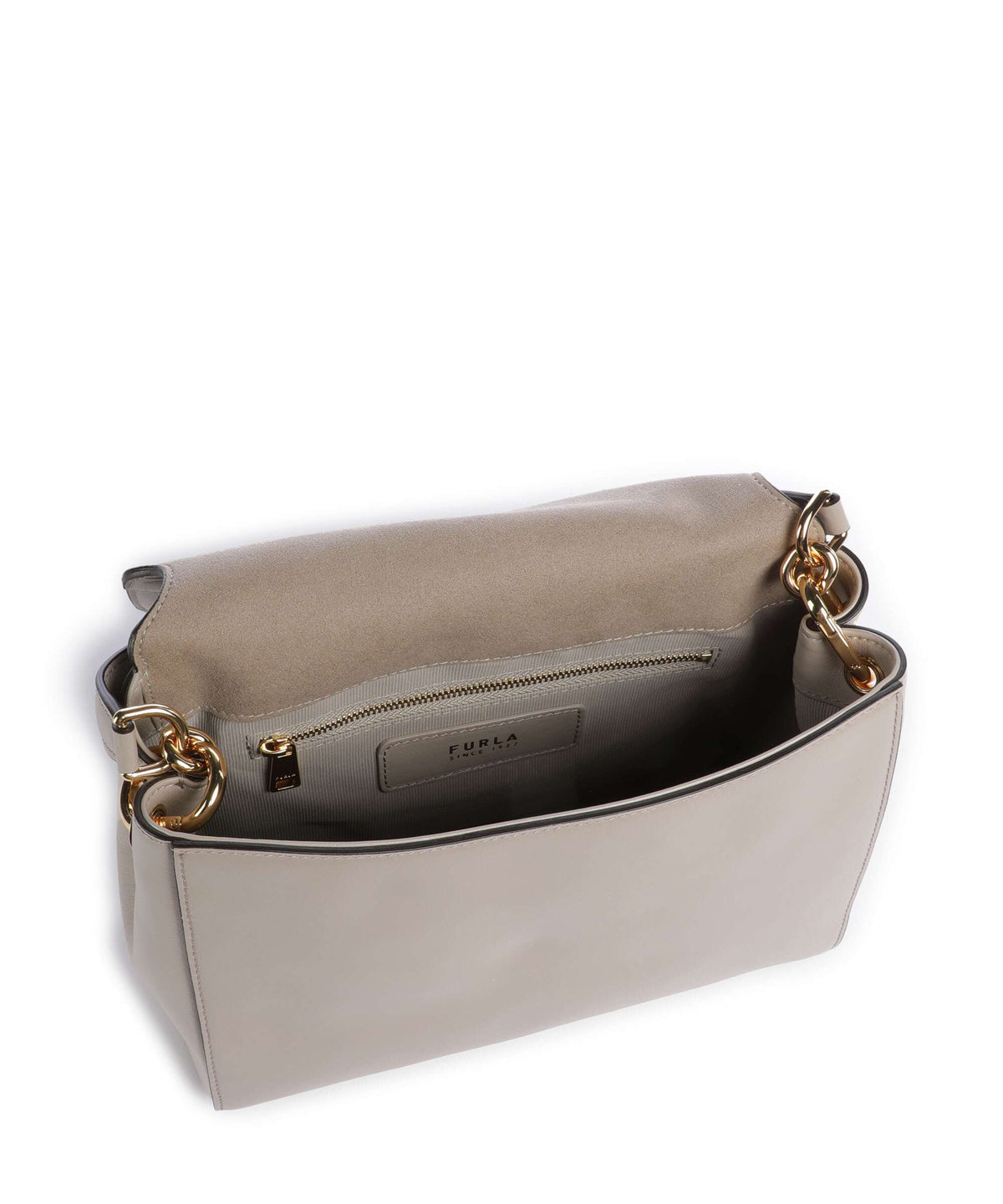 Furla Domus S Handbag linen