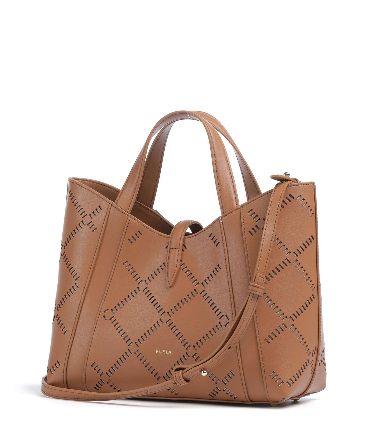 Furla Goccia S Handbag brandy