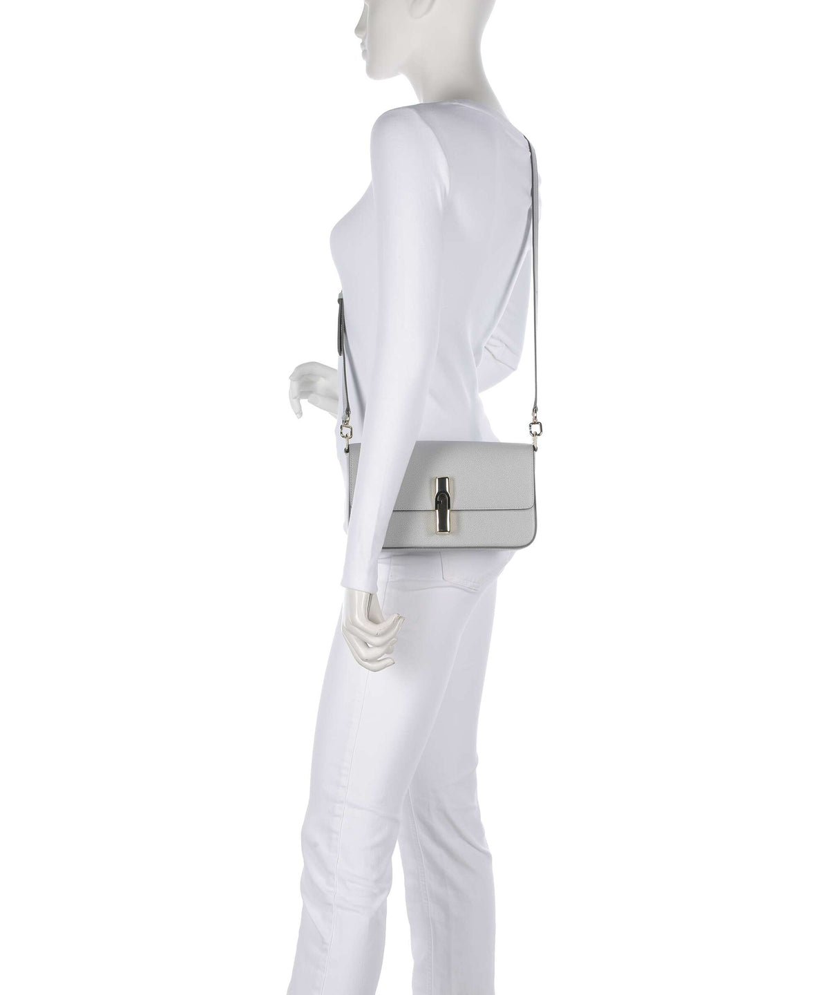 Furla Iride S Crossbody bag color cristallo