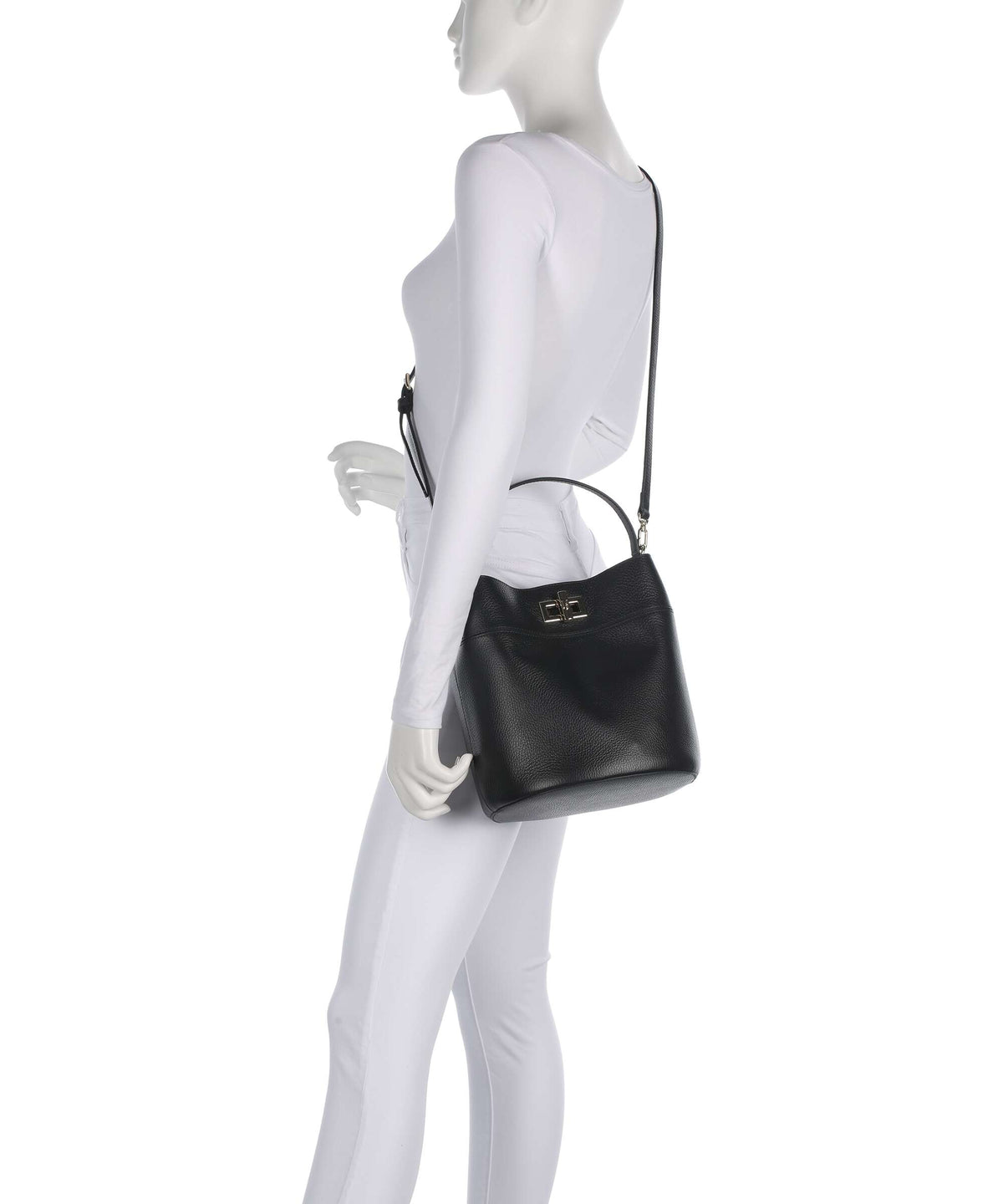 Furla Amelia M Bucket bag nero