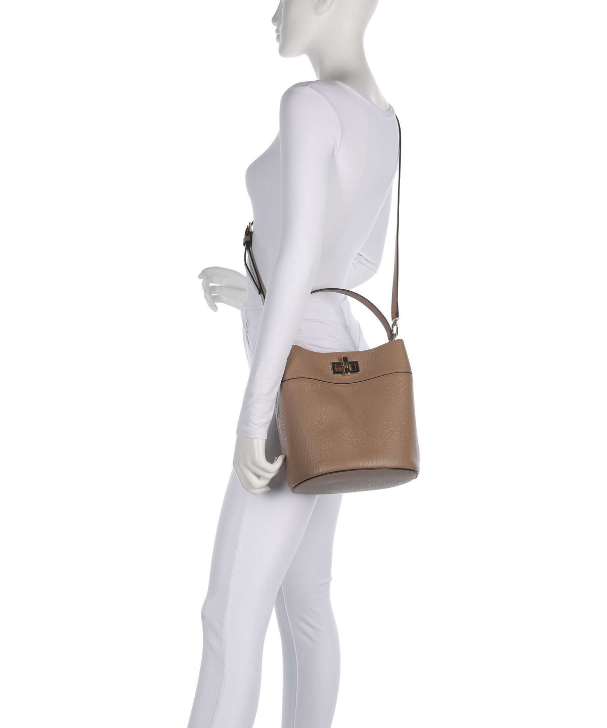 Furla Amelia M Bucket bag toffee