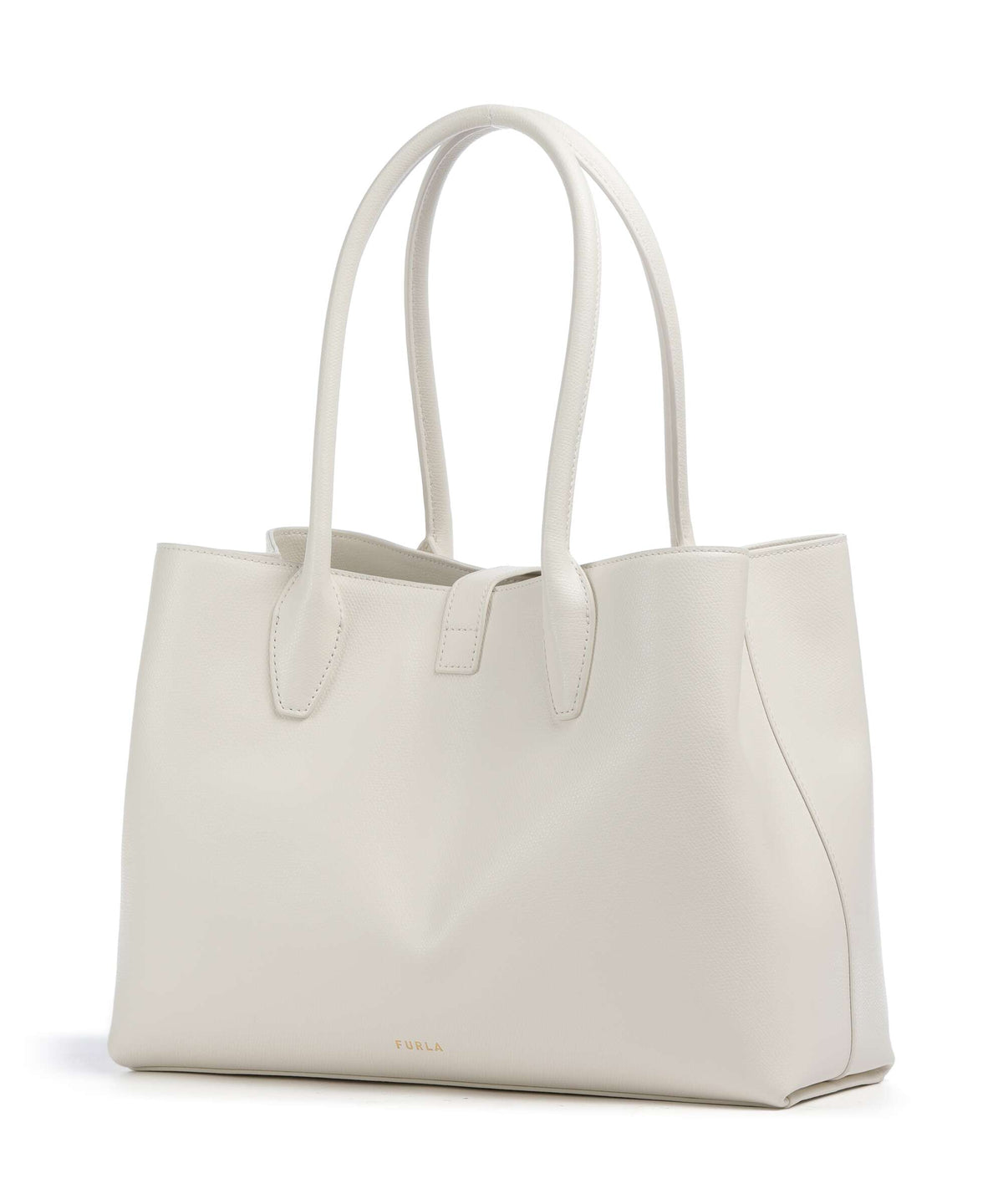 Furla Goccia M Tote bag panna