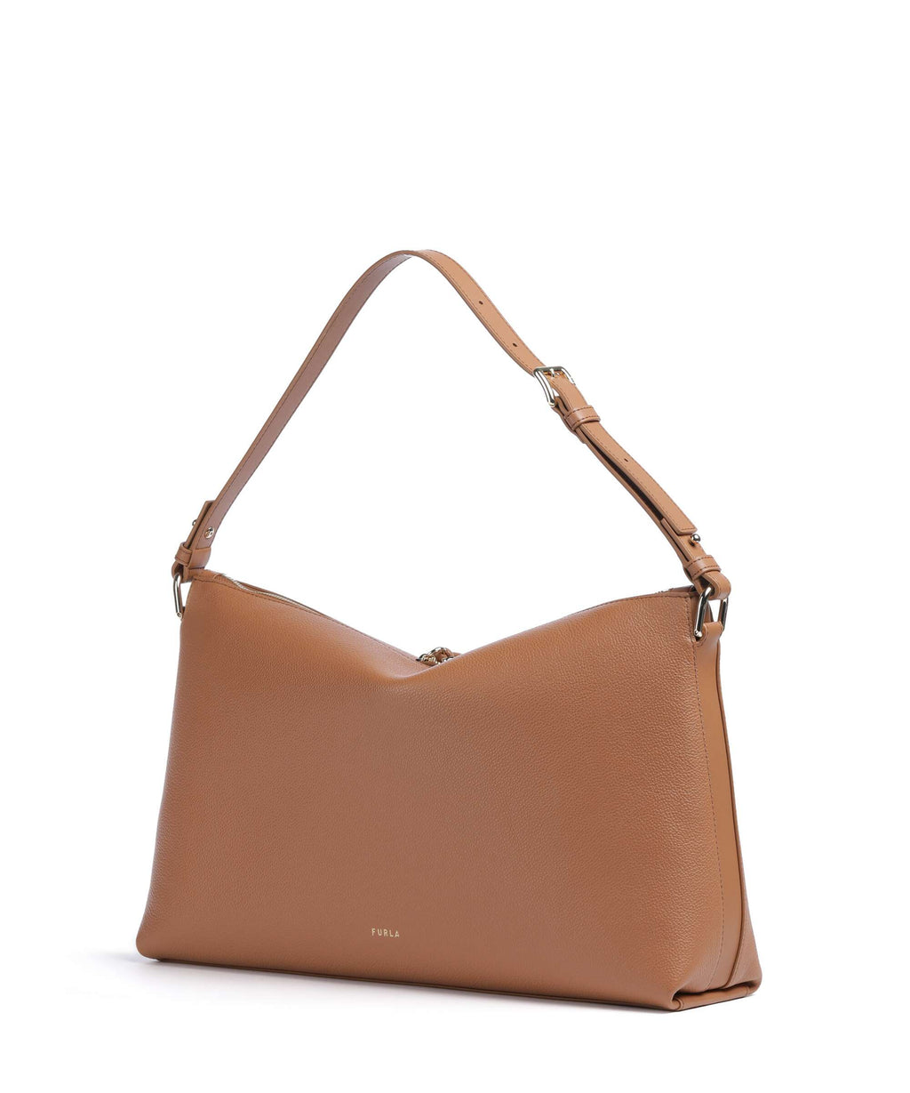 Furla Debby M Hobo bag brandy