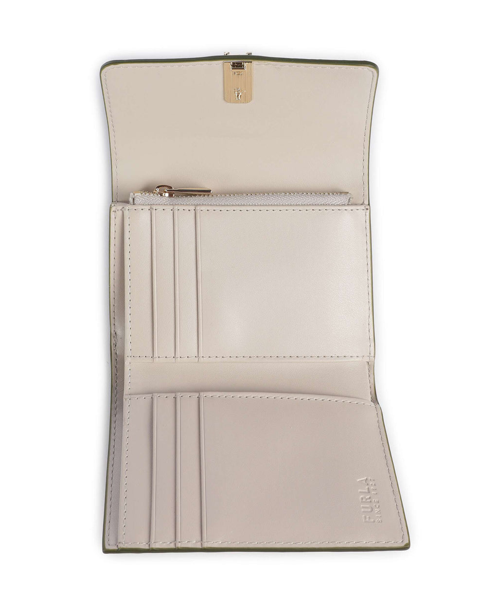Furla Iride S Wallet avocado/sabbia int