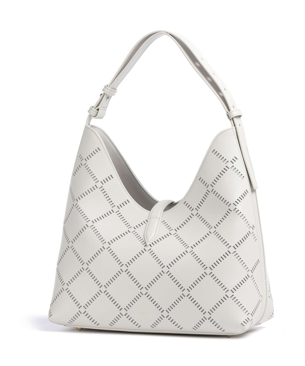 Furla Goccia M Hobo bag marshmallow