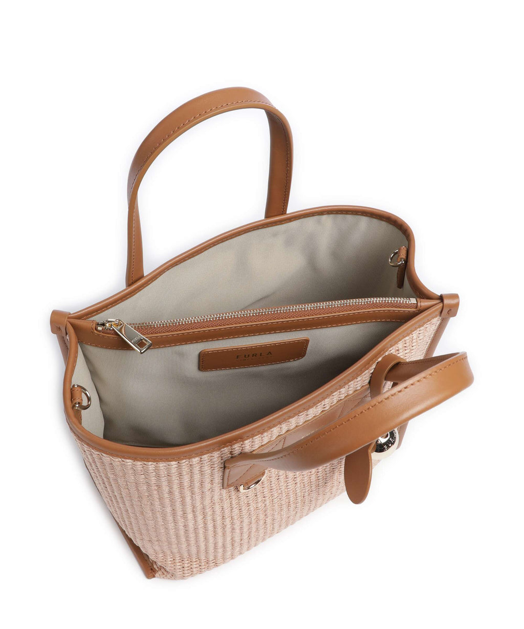 Furla Divide It S Handbag toni naturale/tabacco