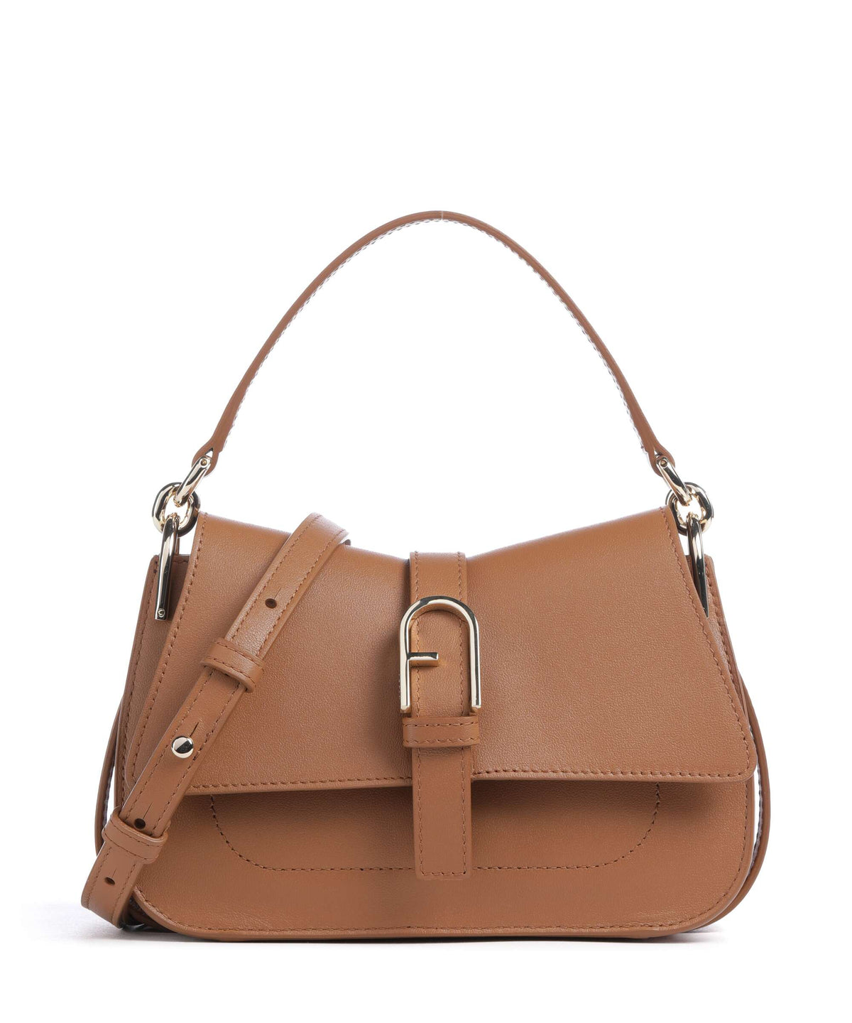 Furla Flow Mini Handbag tabacco