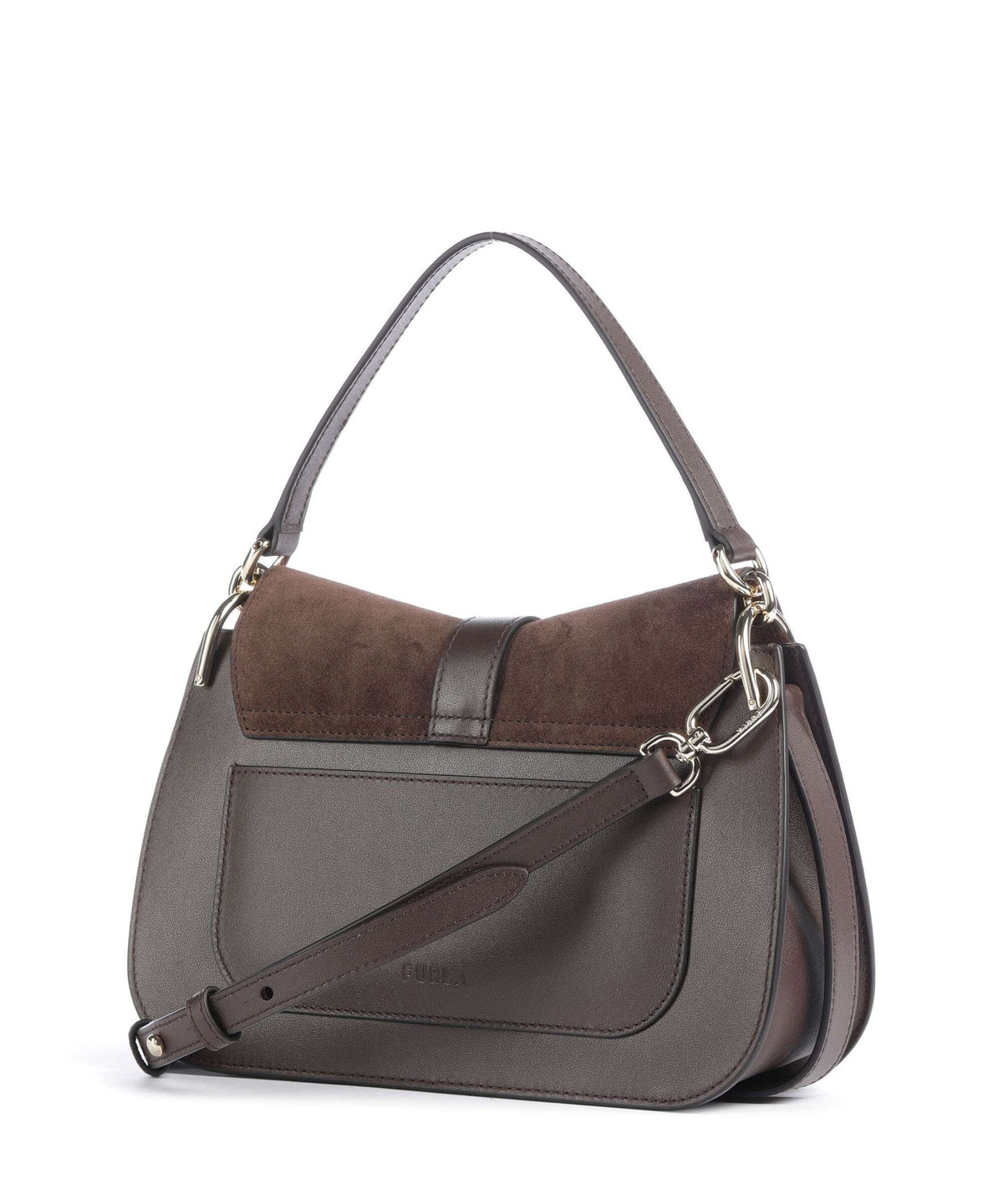 Furla Flow M Handbag toni cioccolato