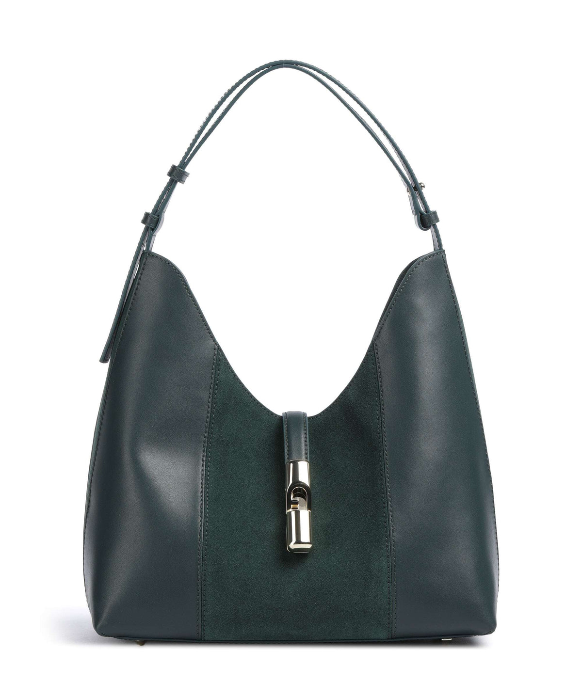 Furla Goccia M Hobo bag toni dark forest