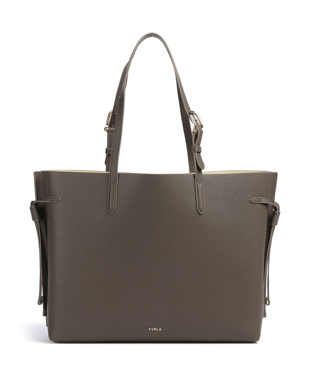 Furla Ava L Tote bag mogano/cremino