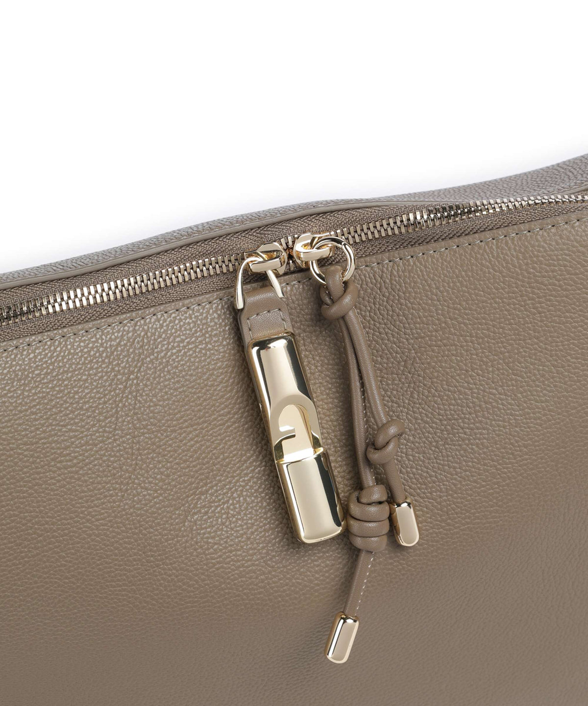 Furla Debby M Hobo bag muddy gray
