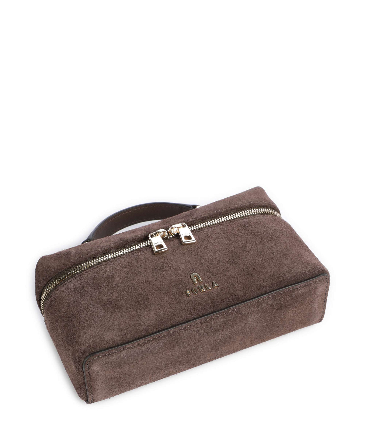 Furla Camelia Micro Crossbody bag toni cioccolato