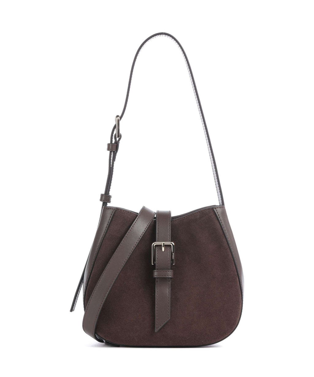 Furla Dora Mini Shoulder bag toni cioccolato