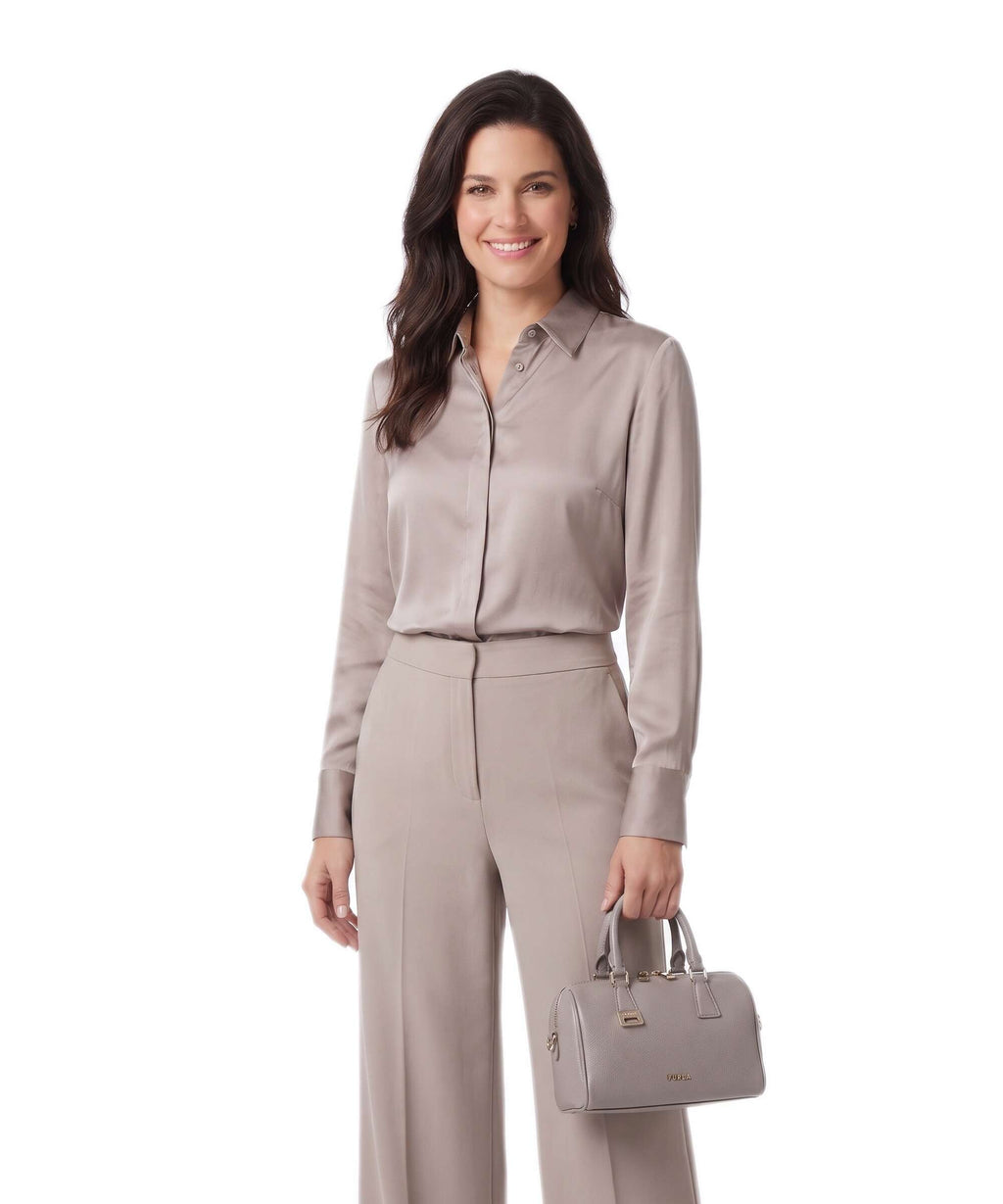 Furla Olivia Mini Handbag cachemire gray