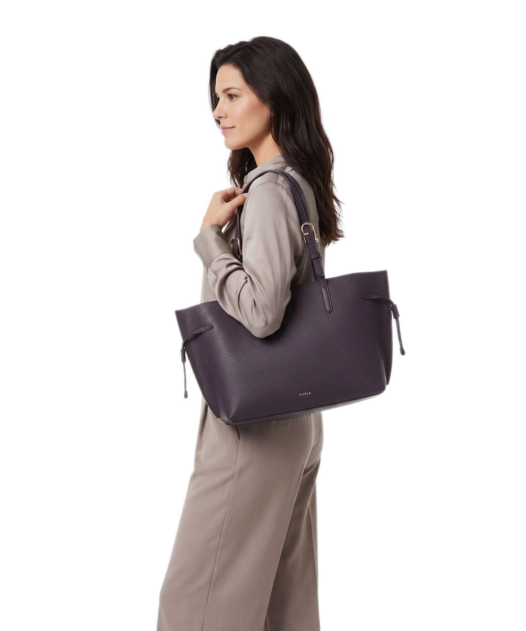 Furla Ava M Tote bag winter bloom/cotone