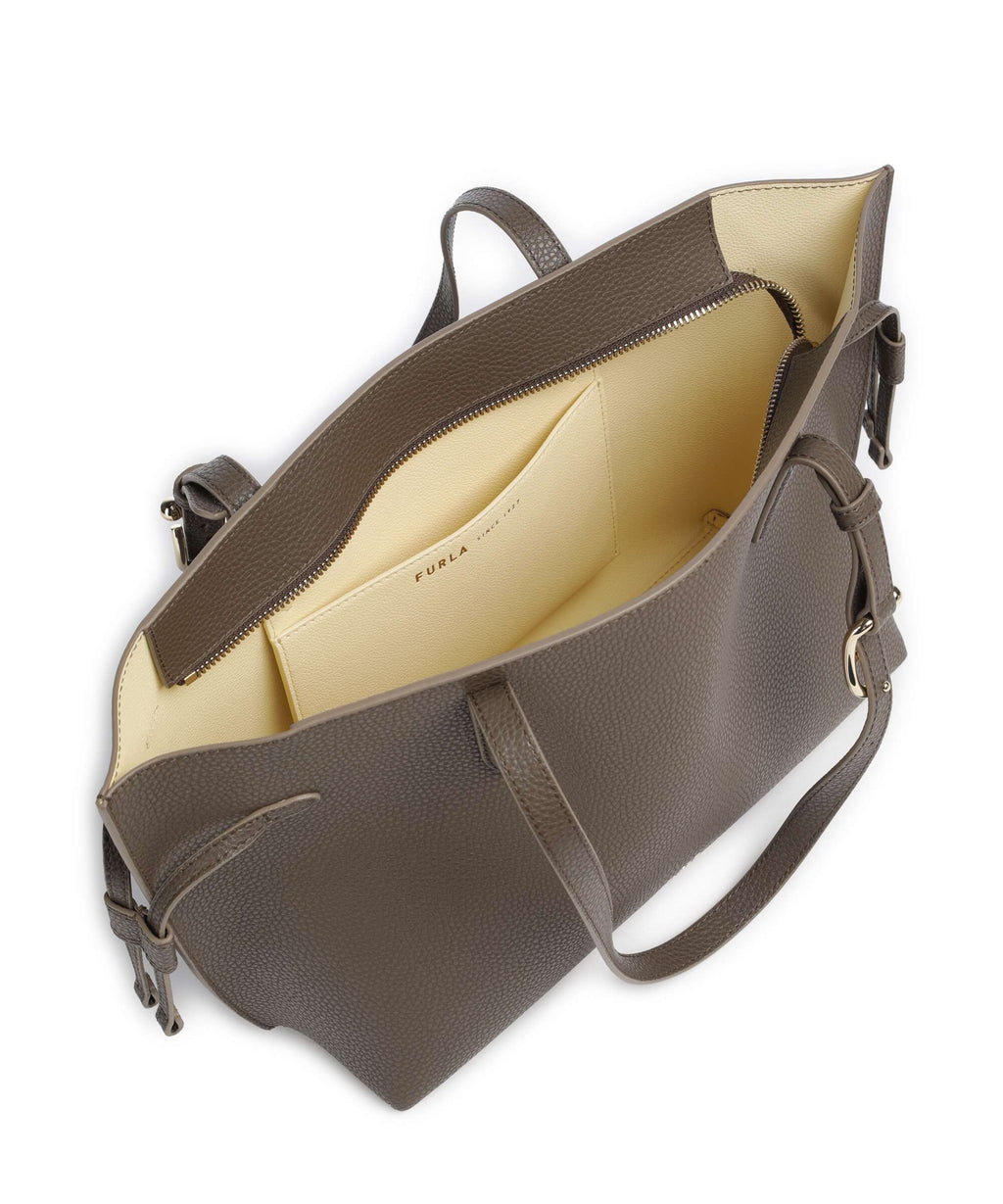Furla Ava M Tote bag mogano/cremino