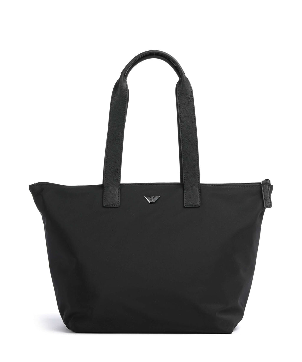 Emporio Armani Nylon Tote bag black beauty