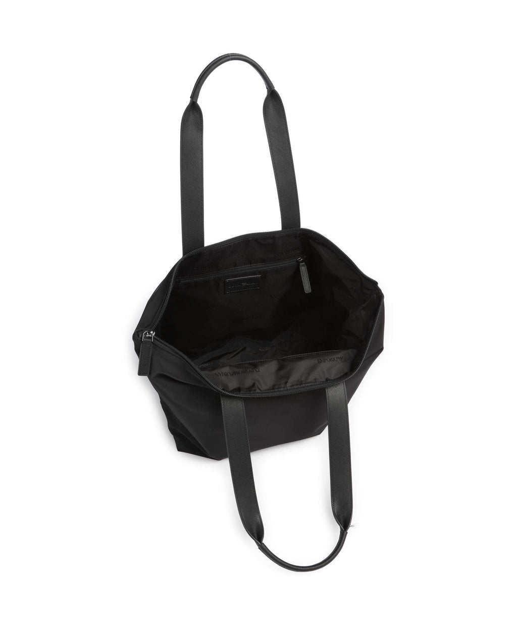 Emporio Armani Nylon Tote bag black beauty