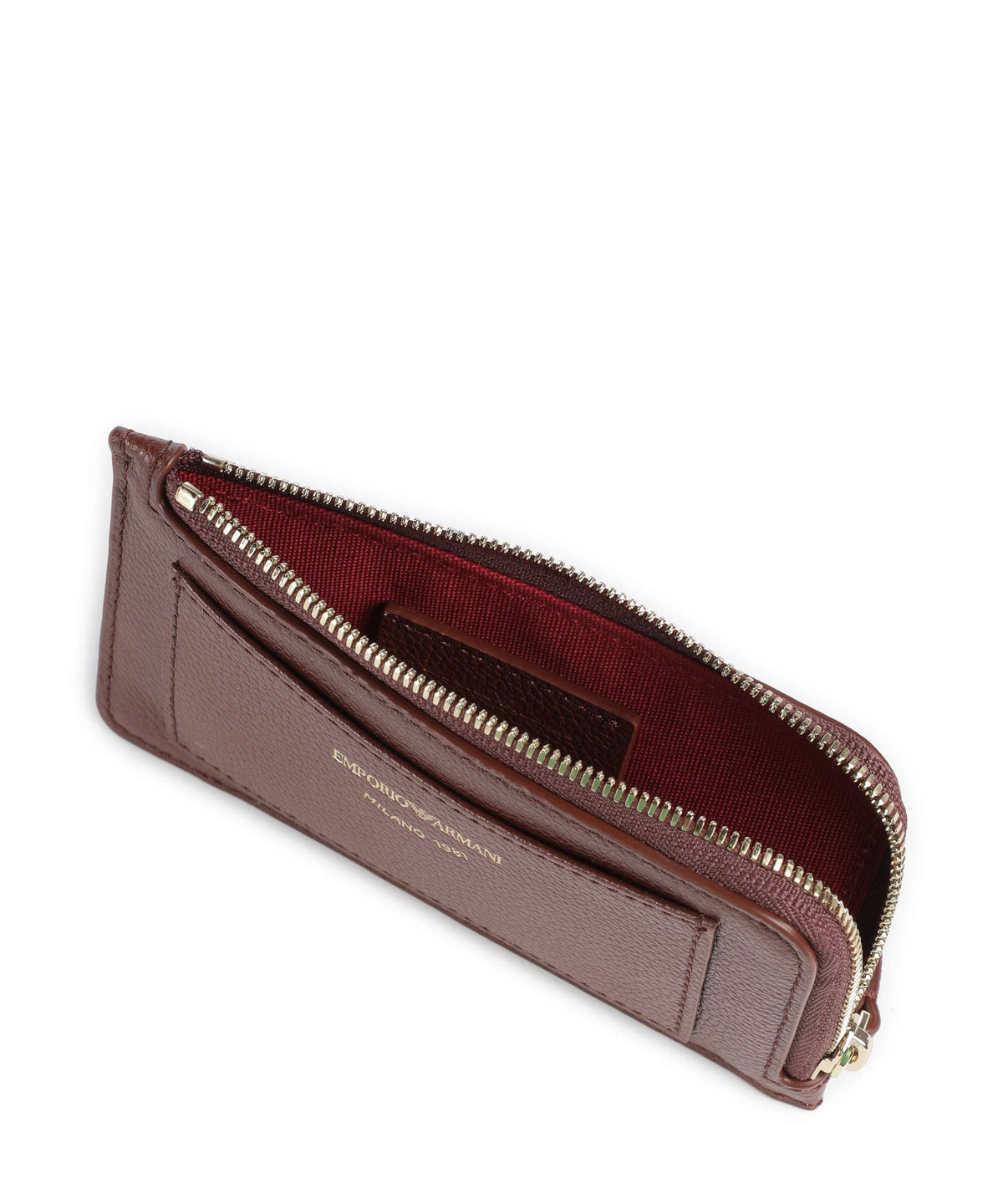 Emporio Armani Vivienne Credit card holder foliage