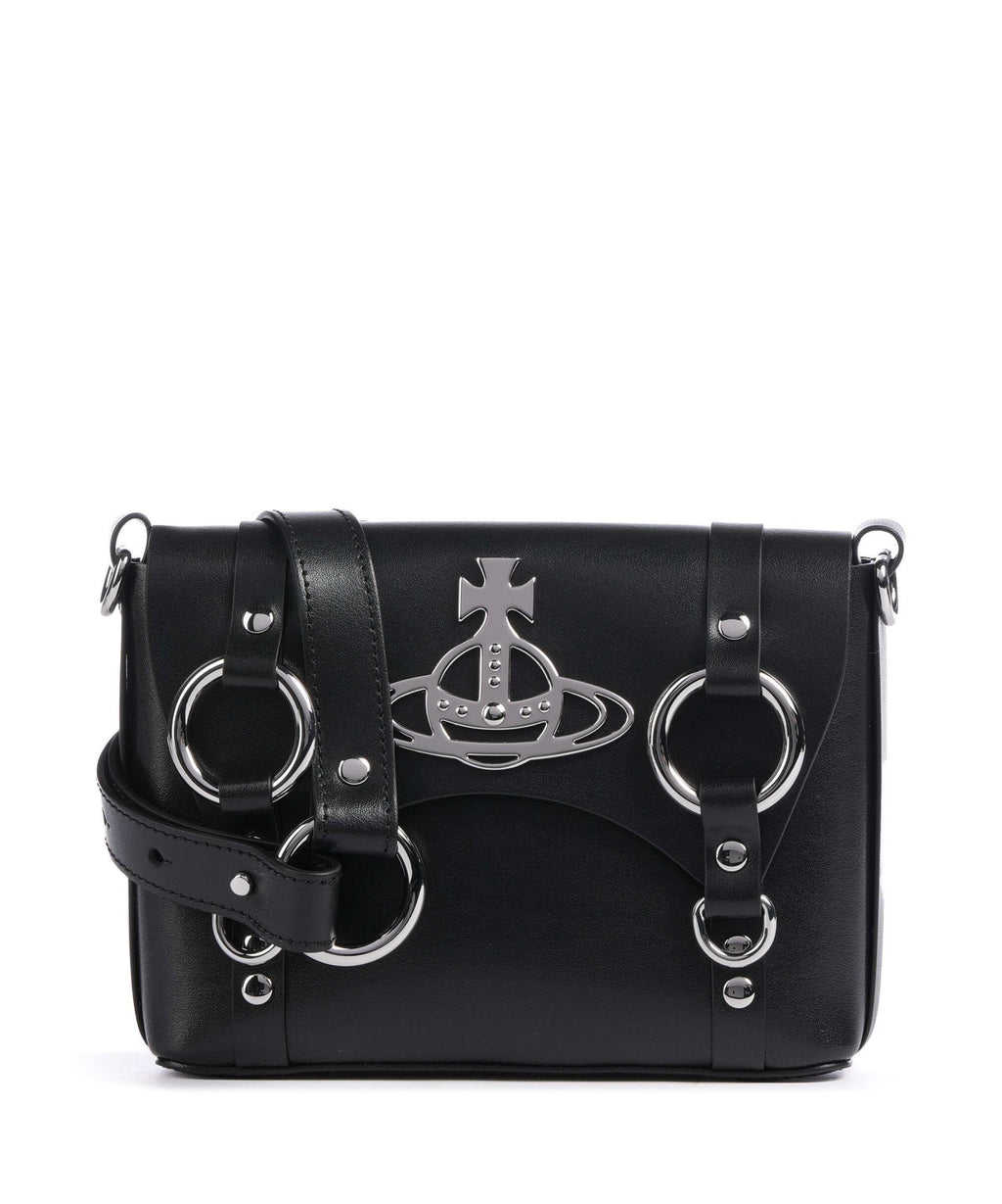Vivienne Westwood Kim Smooth Crossbody bag black