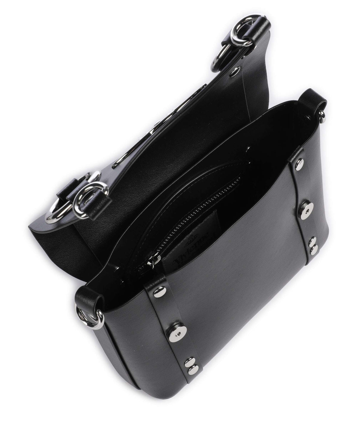 Vivienne Westwood Kim Smooth Crossbody bag black