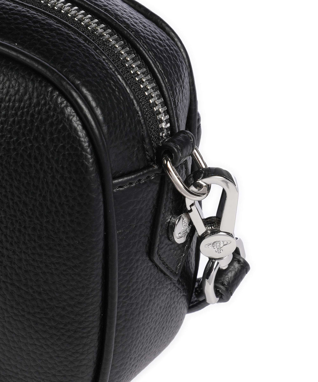 Vivienne Westwood Anna Grain Crossbody bag black