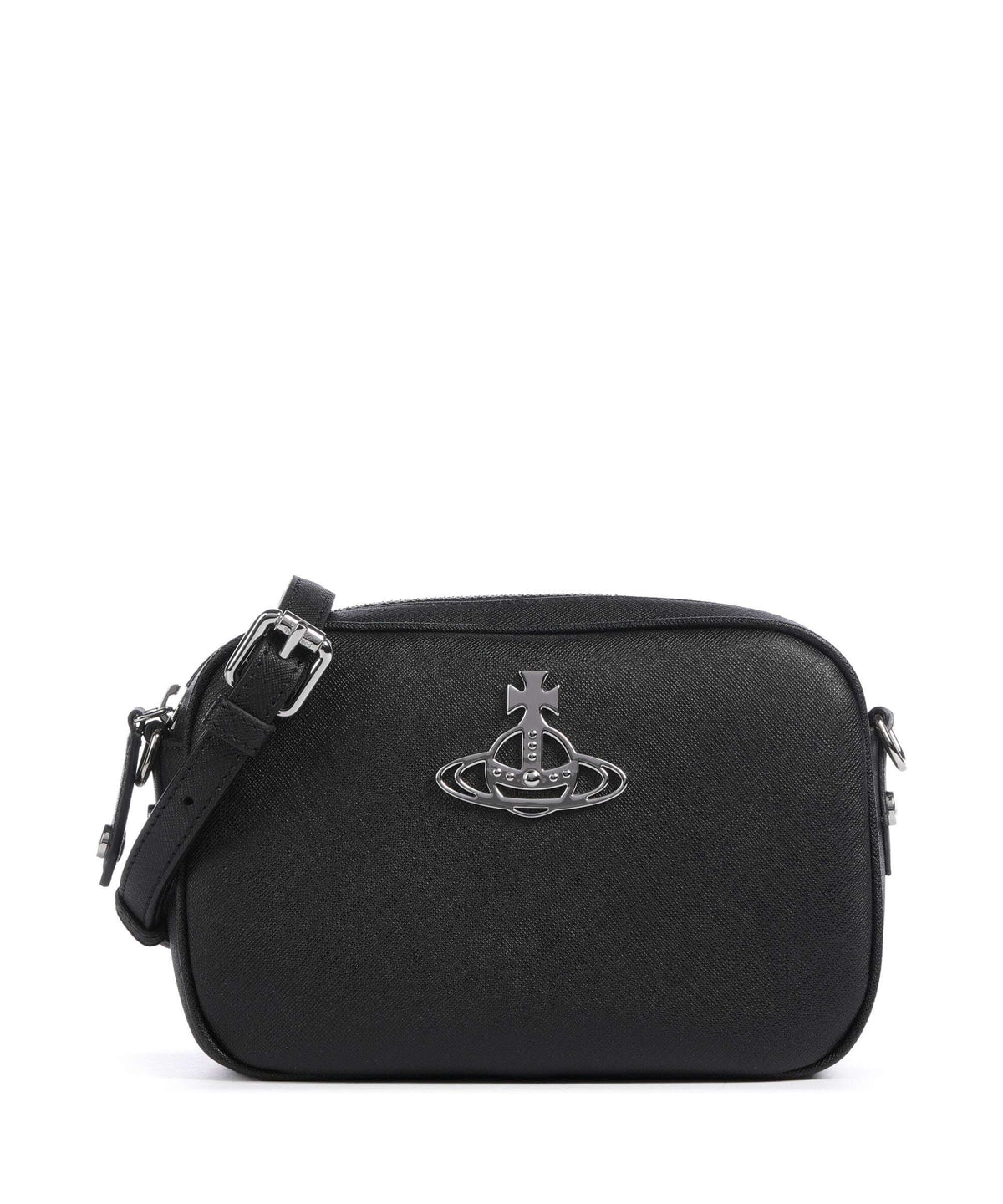 Vivienne Westwood Anna Saffiano Crossbody bag black