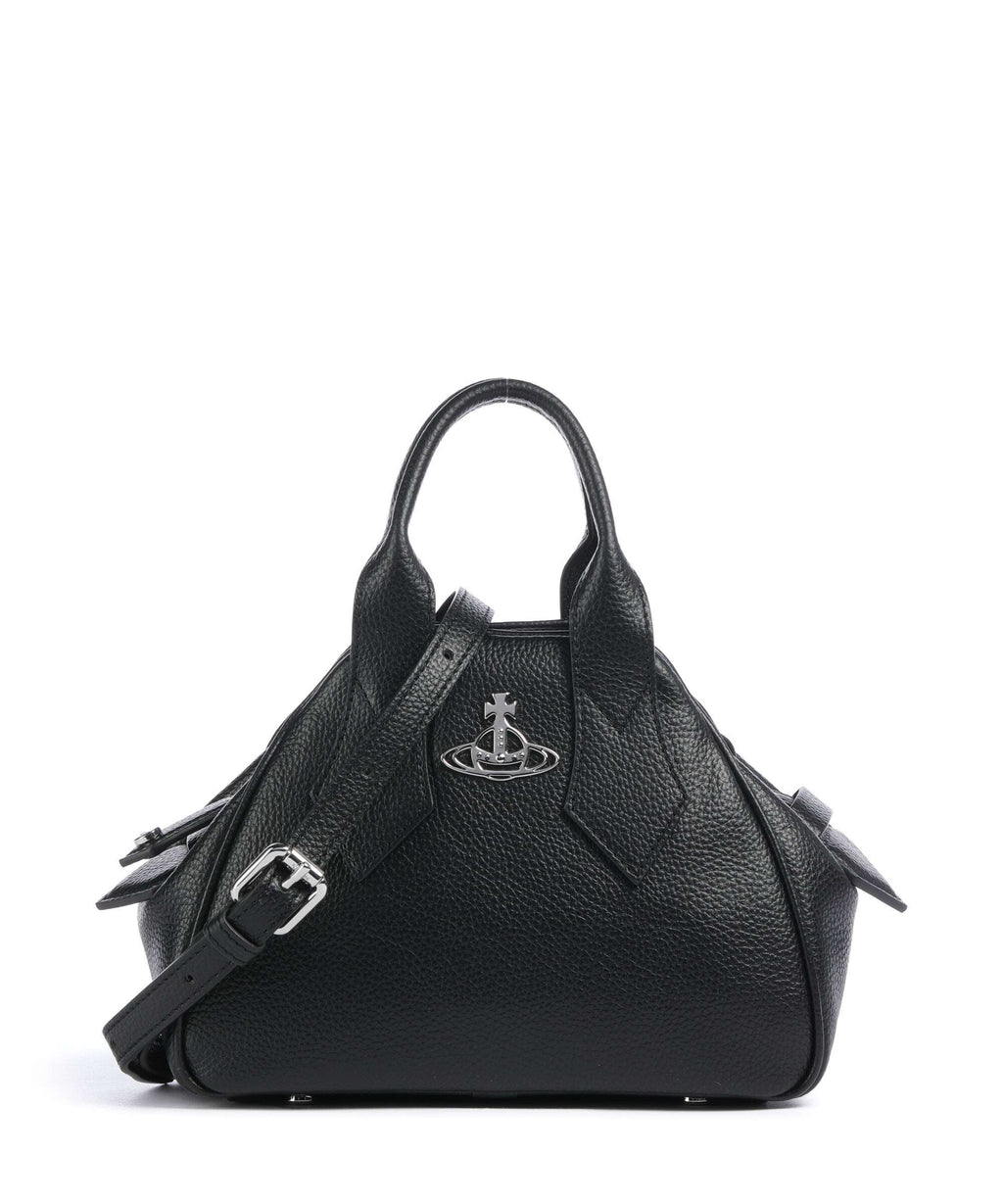 Vivienne Westwood Yasmine Grain Small Handbag black