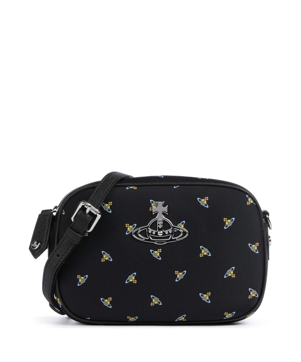 Vivienne Westwood Anna Neoprene Printed Crossbody bag black