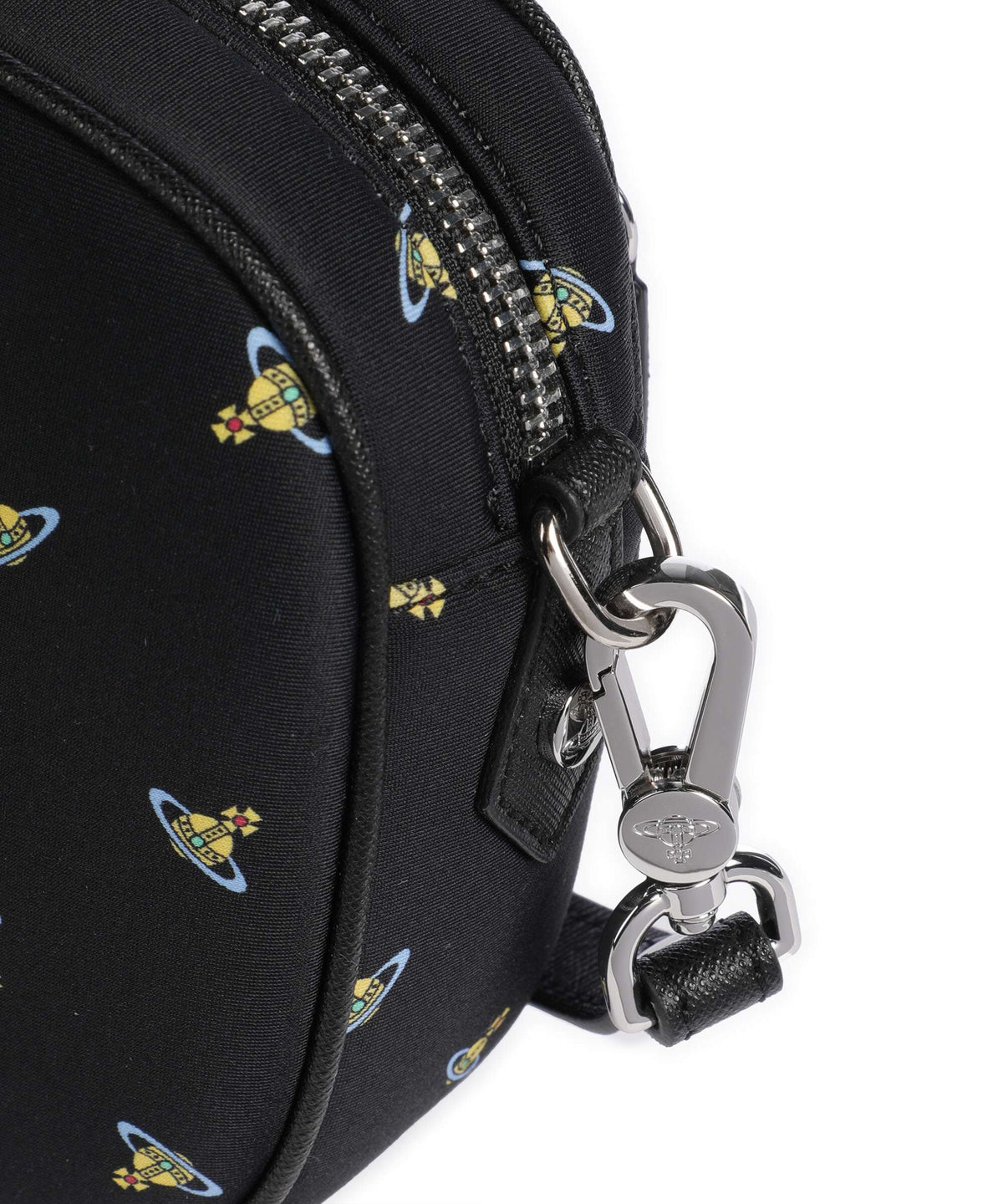 Vivienne Westwood Anna Neoprene Printed Crossbody bag black