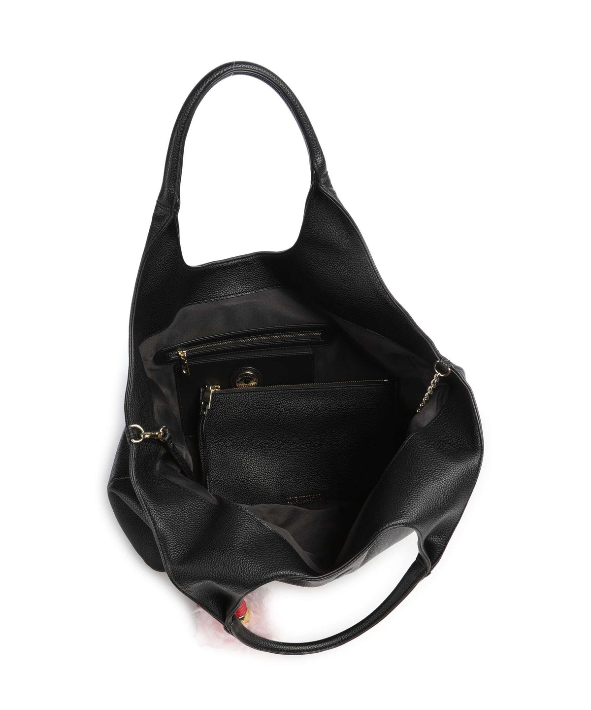 Love Moschino Bouncing Heart Tote bag nero