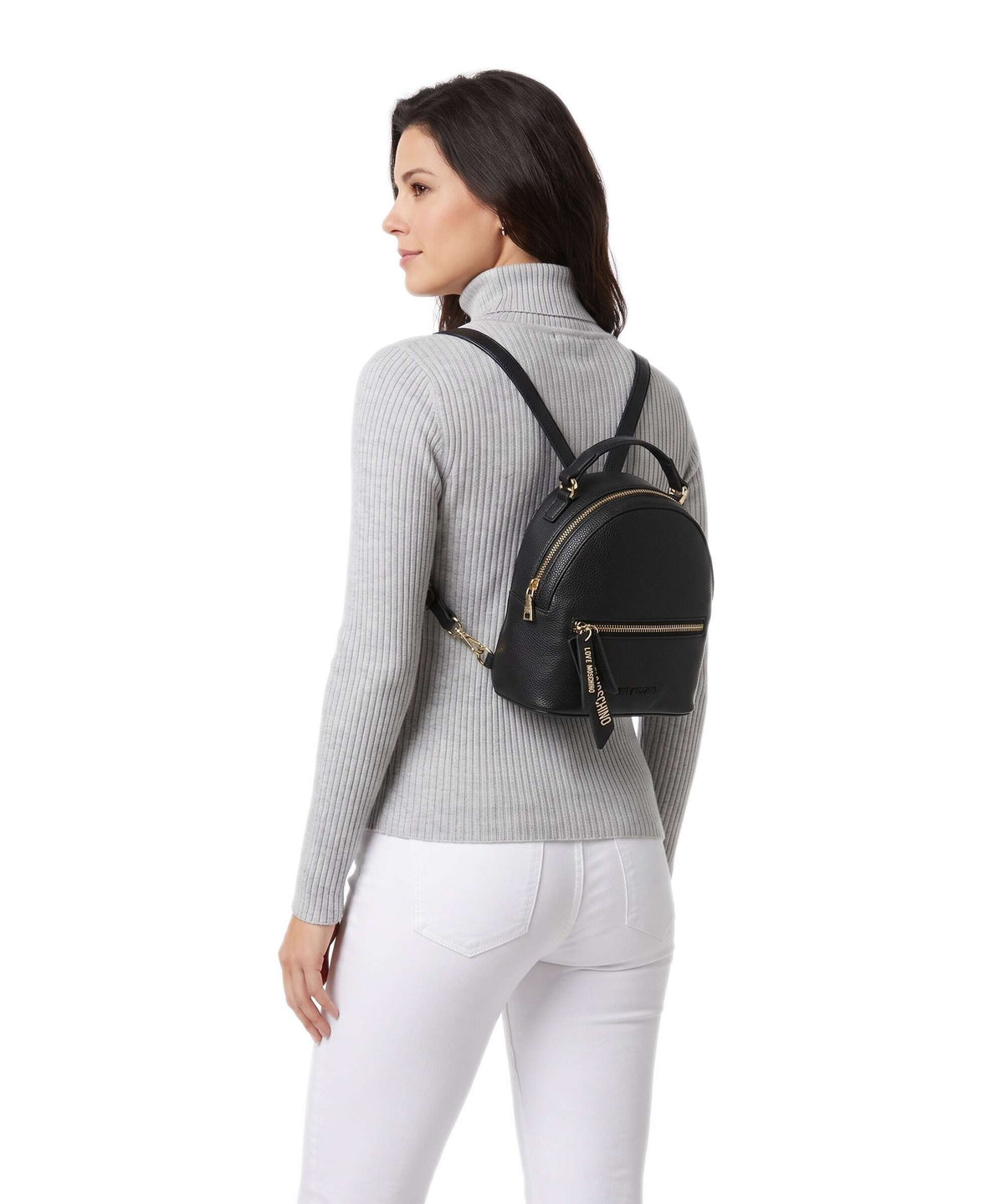Love Moschino Signature Backpack nero