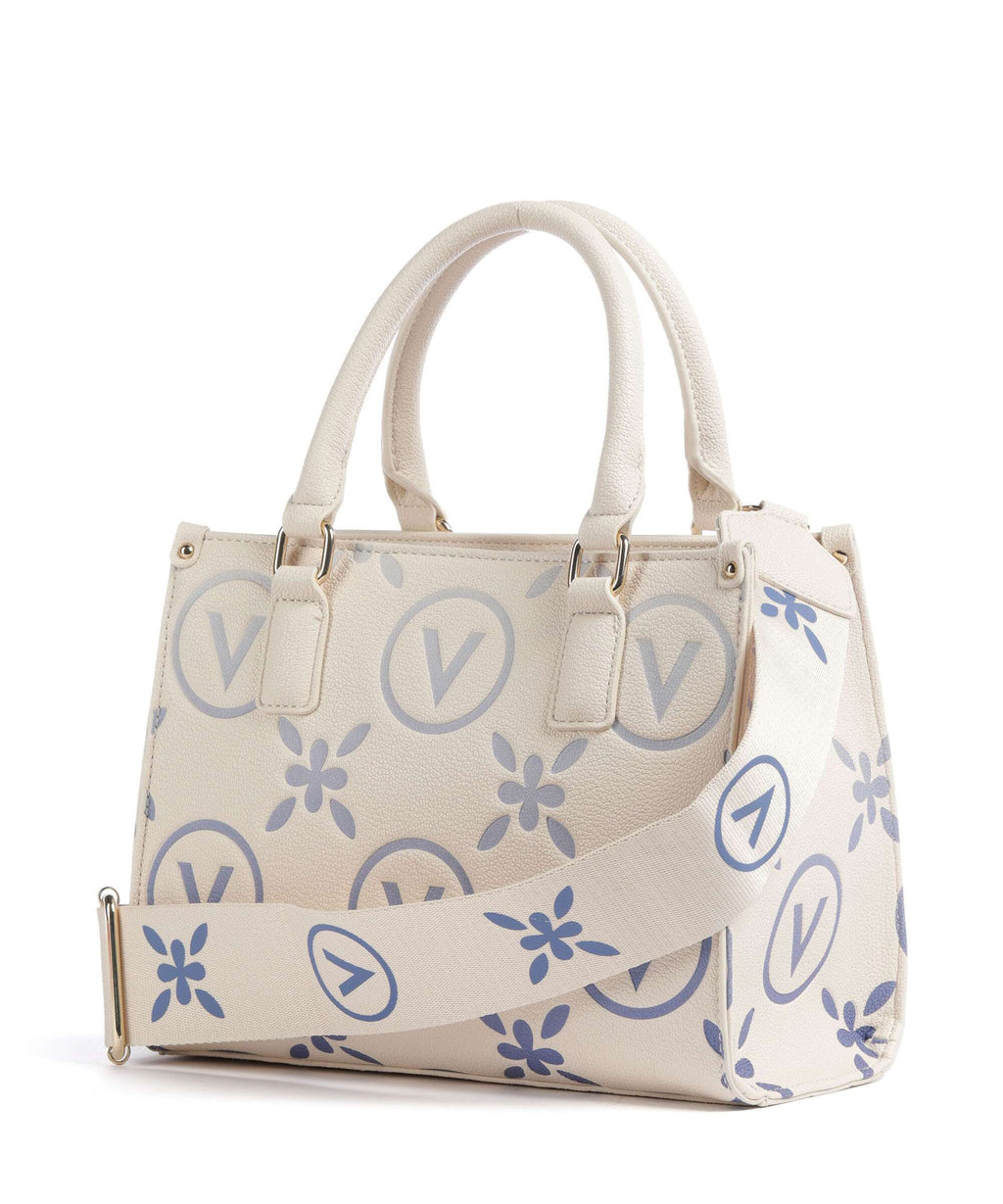 Valentino Bags Samba Re Print Handbag ecru/bluette