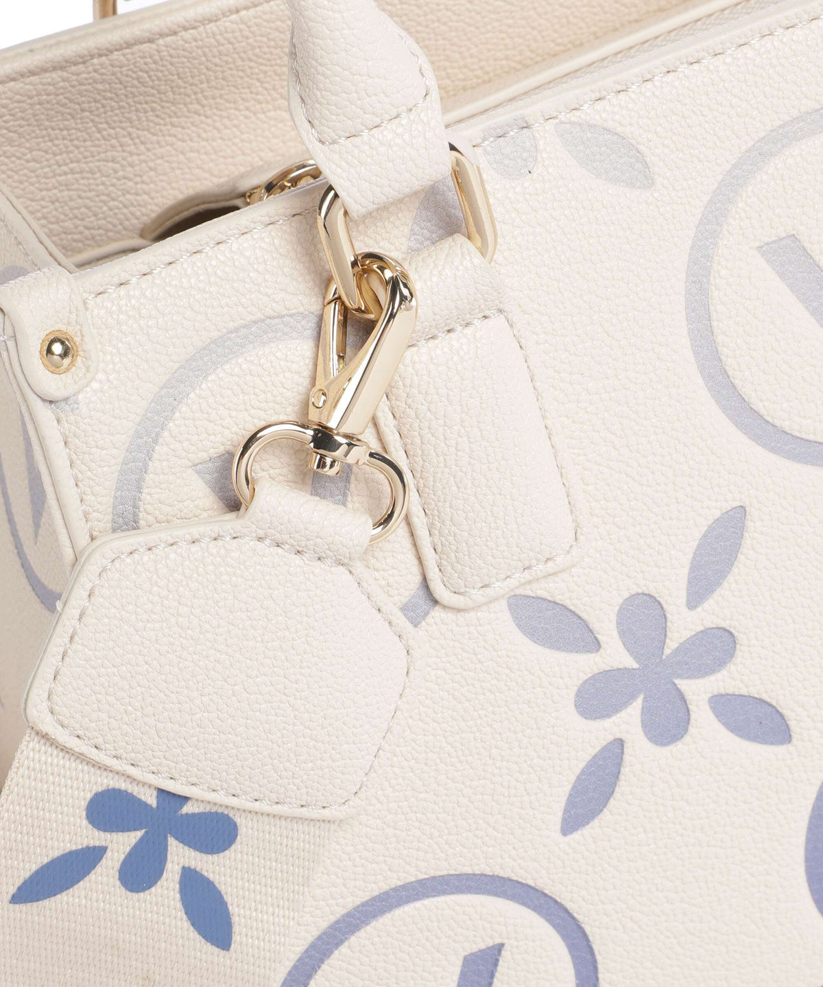 Valentino Bags Samba Re Print Handbag ecru/bluette