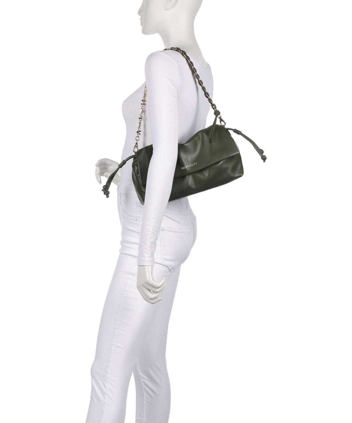 Valentino Bags Robby Bucket bag verde militare