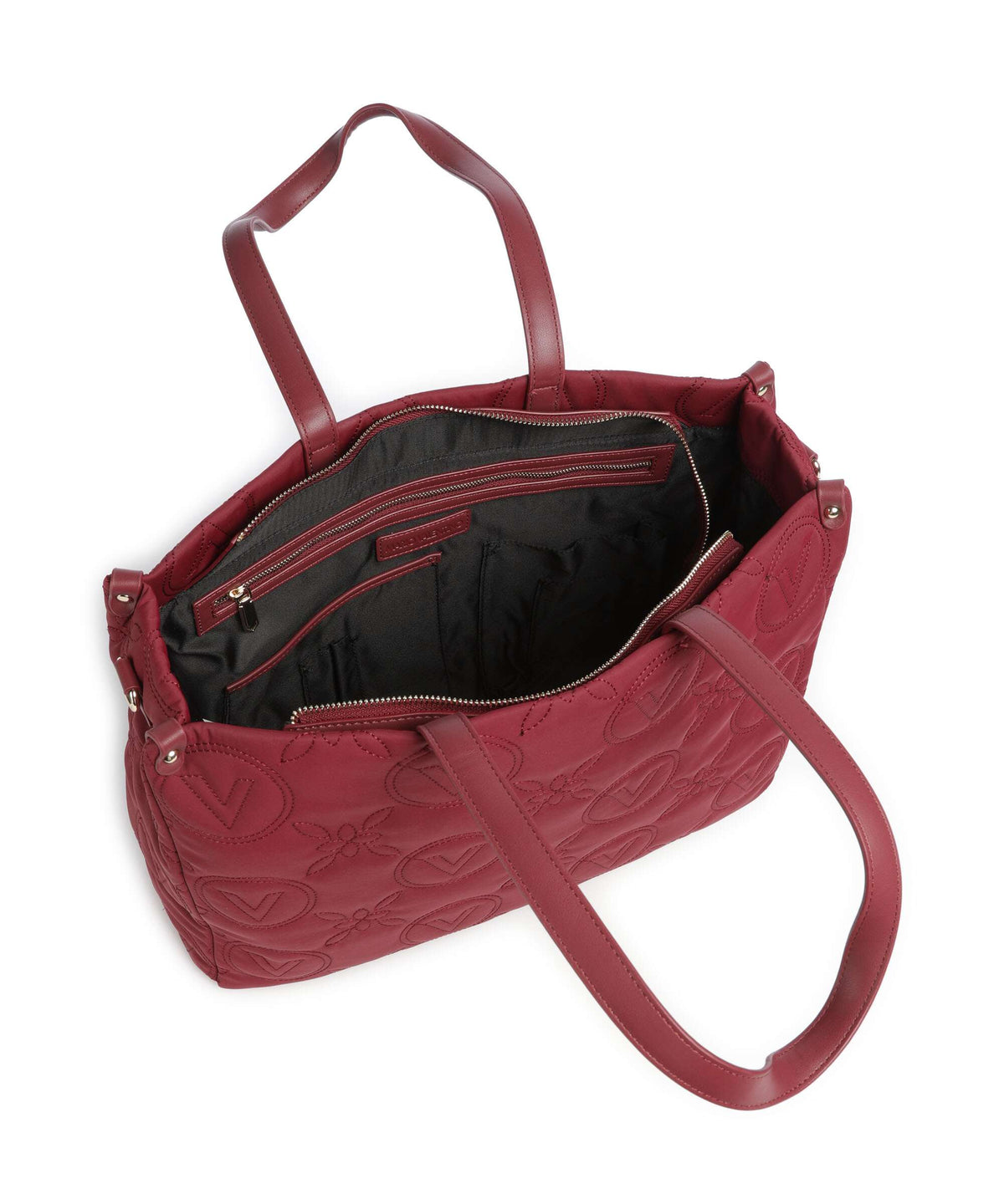 Valentino Bags Puffy Tote bag bordeaux