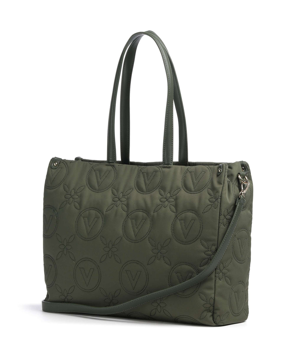 Valentino Bags Puffy Tote bag verde militare