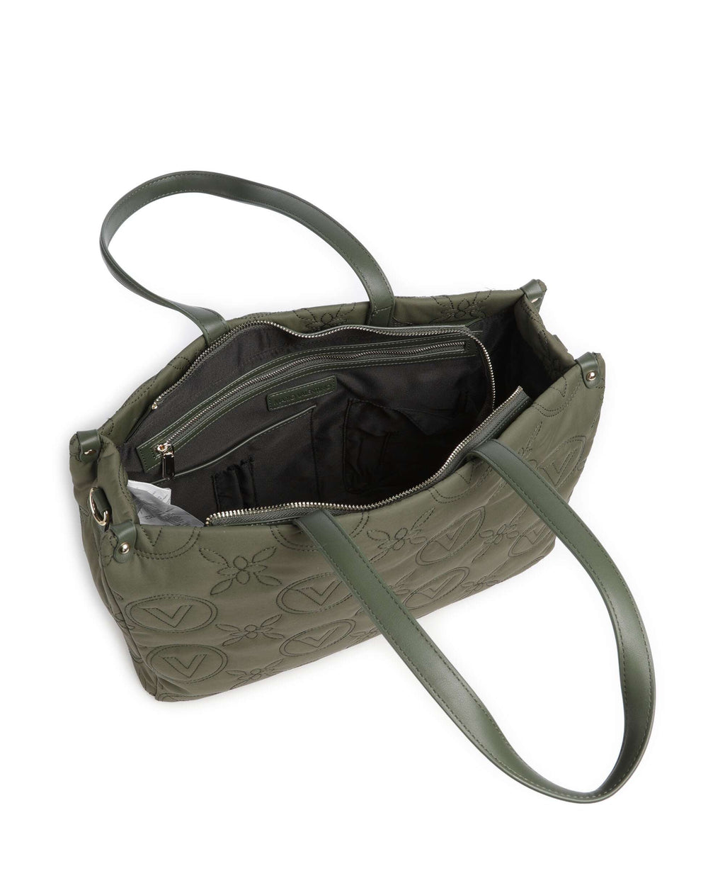 Valentino Bags Puffy Tote bag verde militare