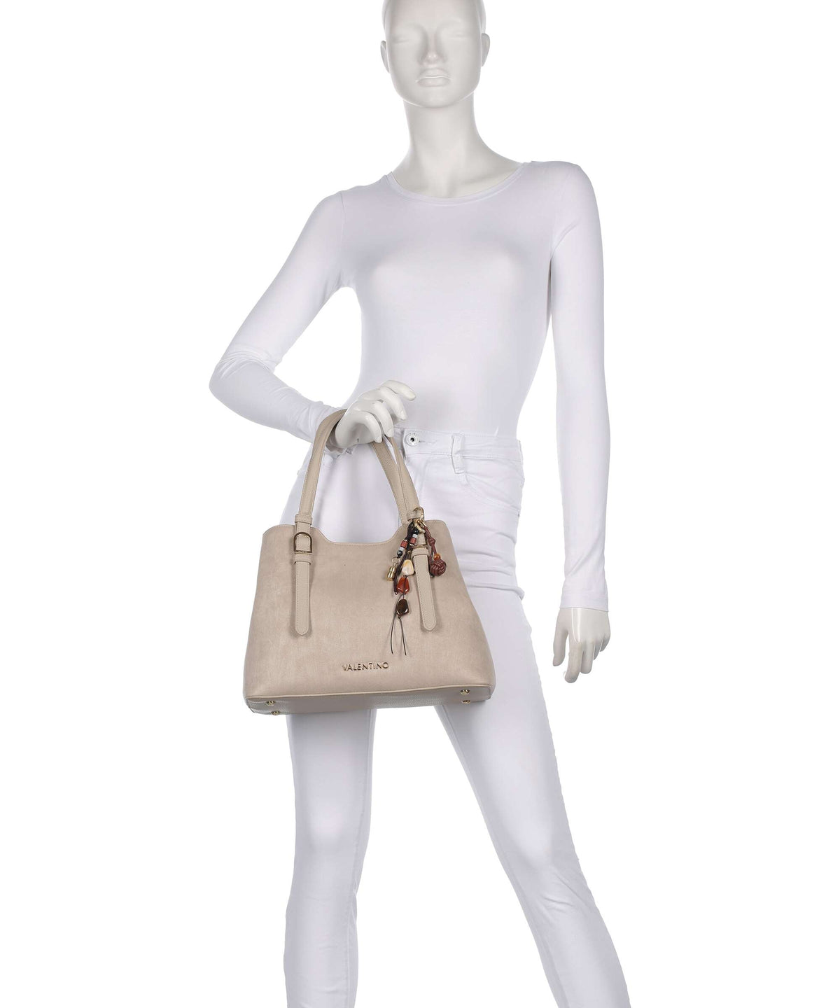 Valentino Bags Winnie Winter Tote bag ecru