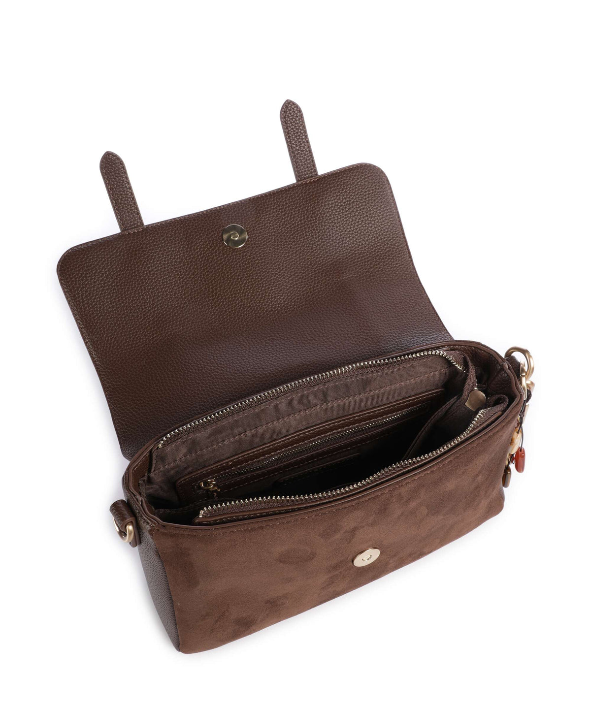 Valentino Bags Winnie Winter Crossbody bag caffe