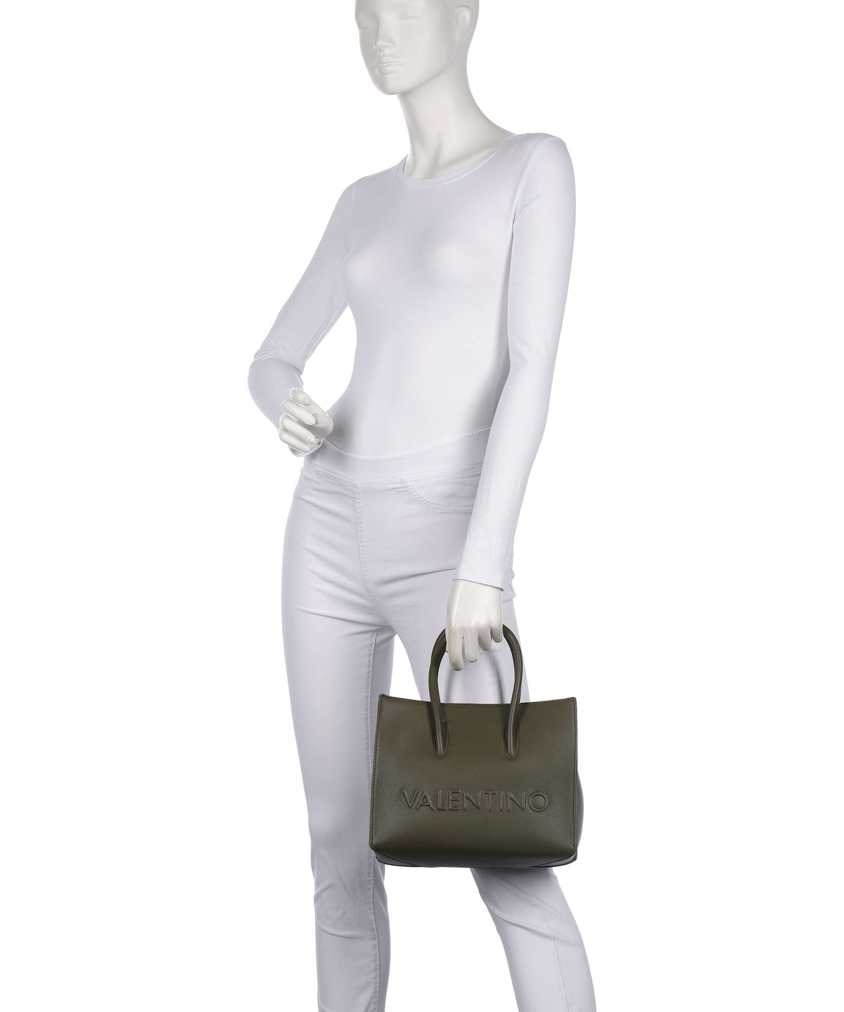 Valentino Bags Bianka Re Handbag verde militare