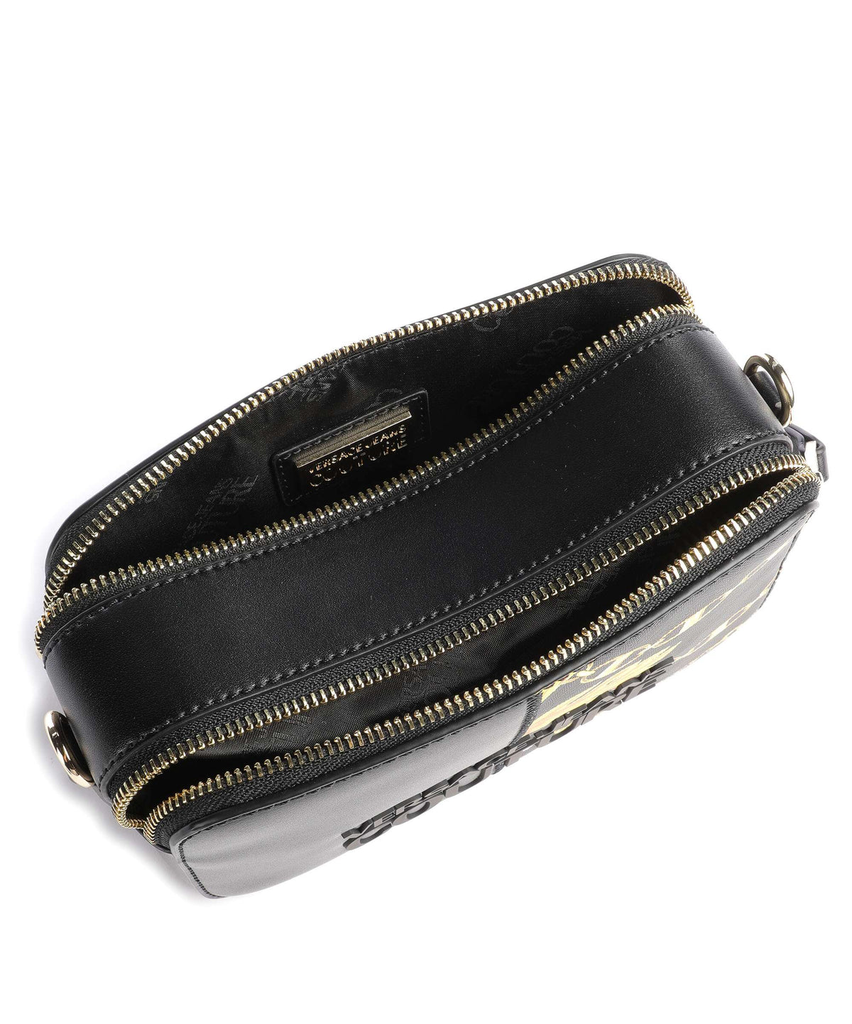 Versace Jeans Couture Rock Cut Crossbody bag black/gold
