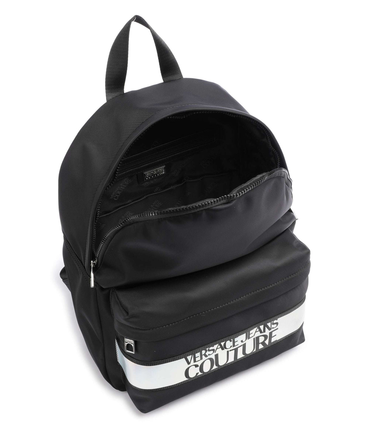 Versace Jeans Couture Iconic Logo Backpack black/silver