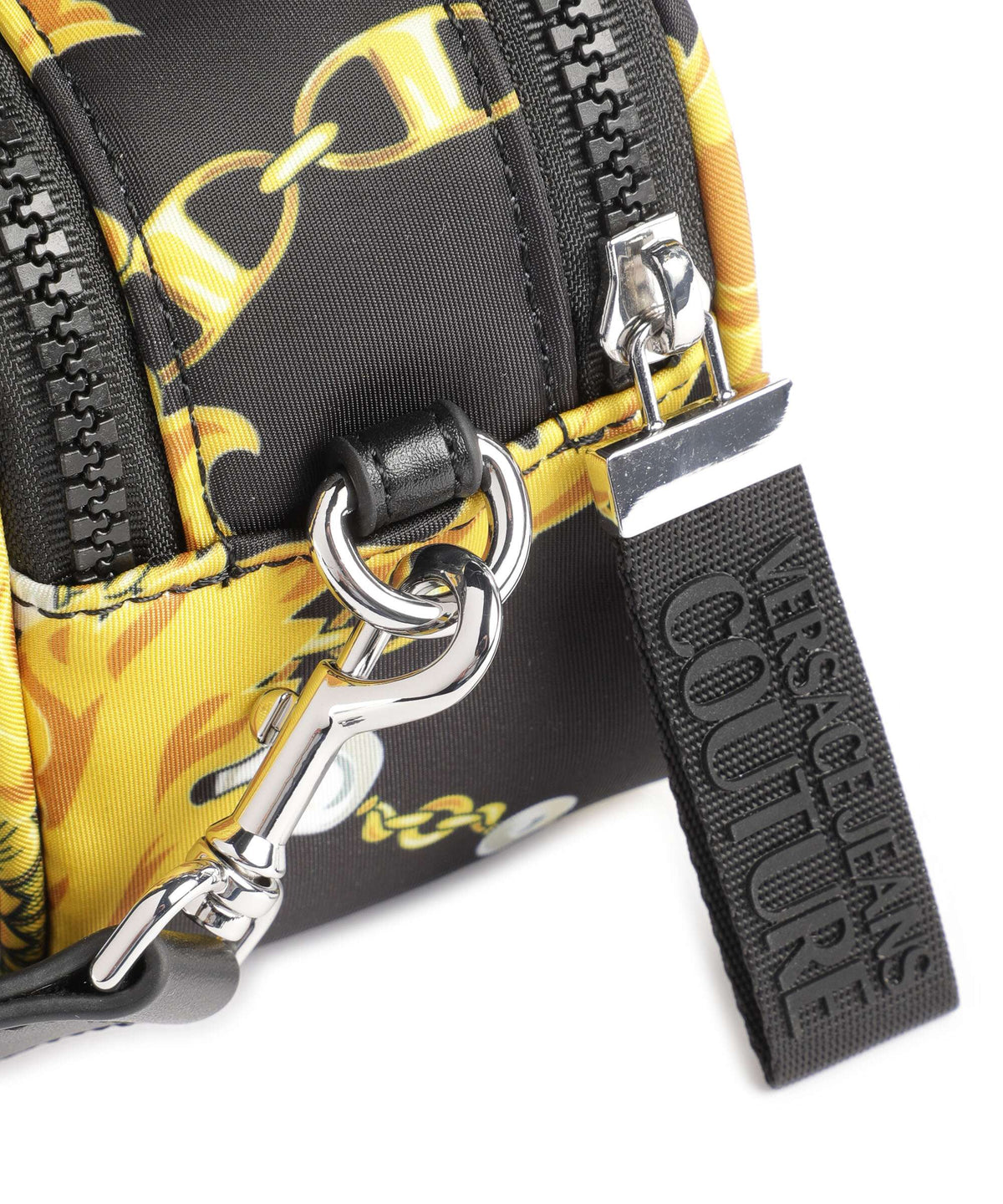 Versace Jeans Couture Sporty Logo Crossbody bag black/gold