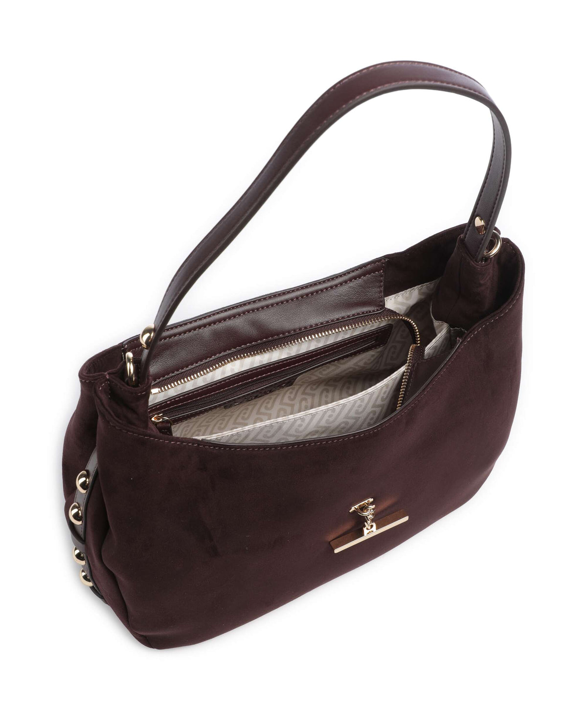 Liu Jo Gerona M Hobo bag red aubergine