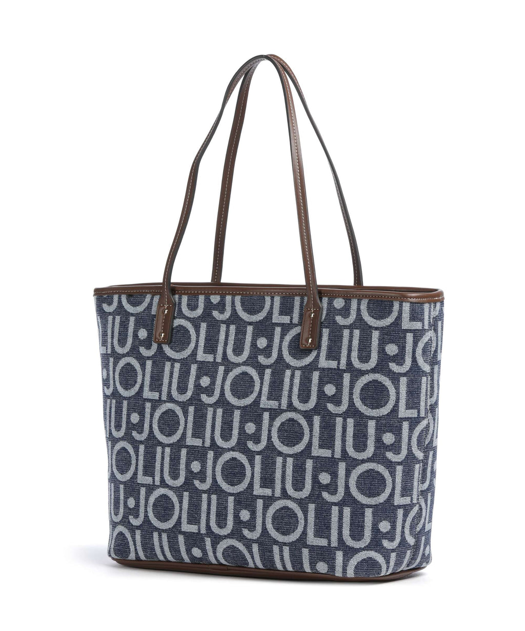 Liu Jo Evrim M Tote bag blu denim