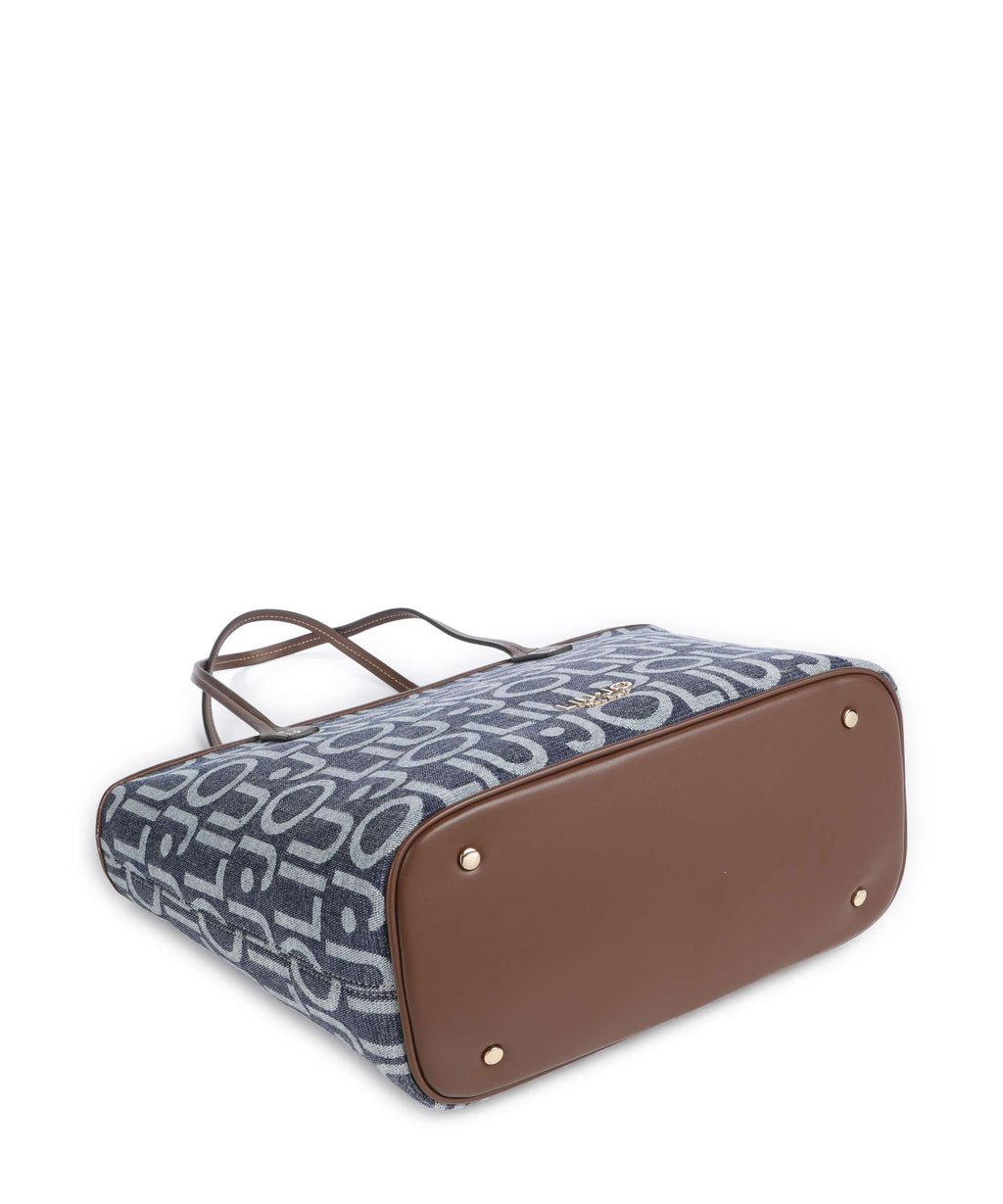 Liu Jo Evrim M Tote bag blu denim