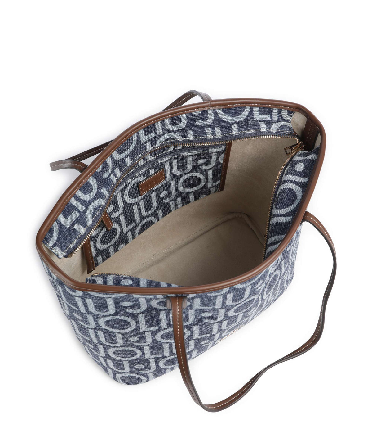 Liu Jo Evrim M Tote bag blu denim