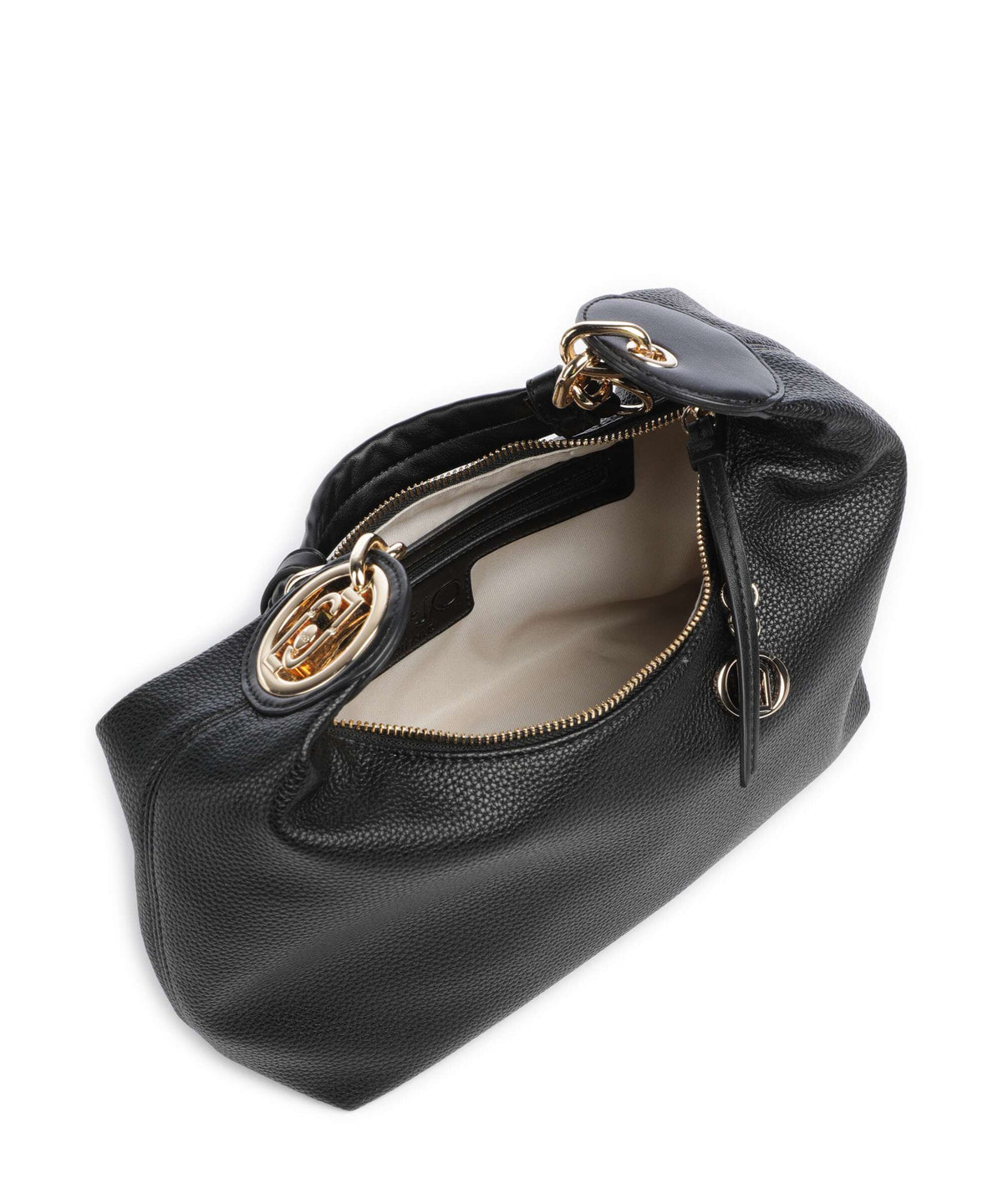 Liu Jo Faiza S Hobo bag nero/brass gold