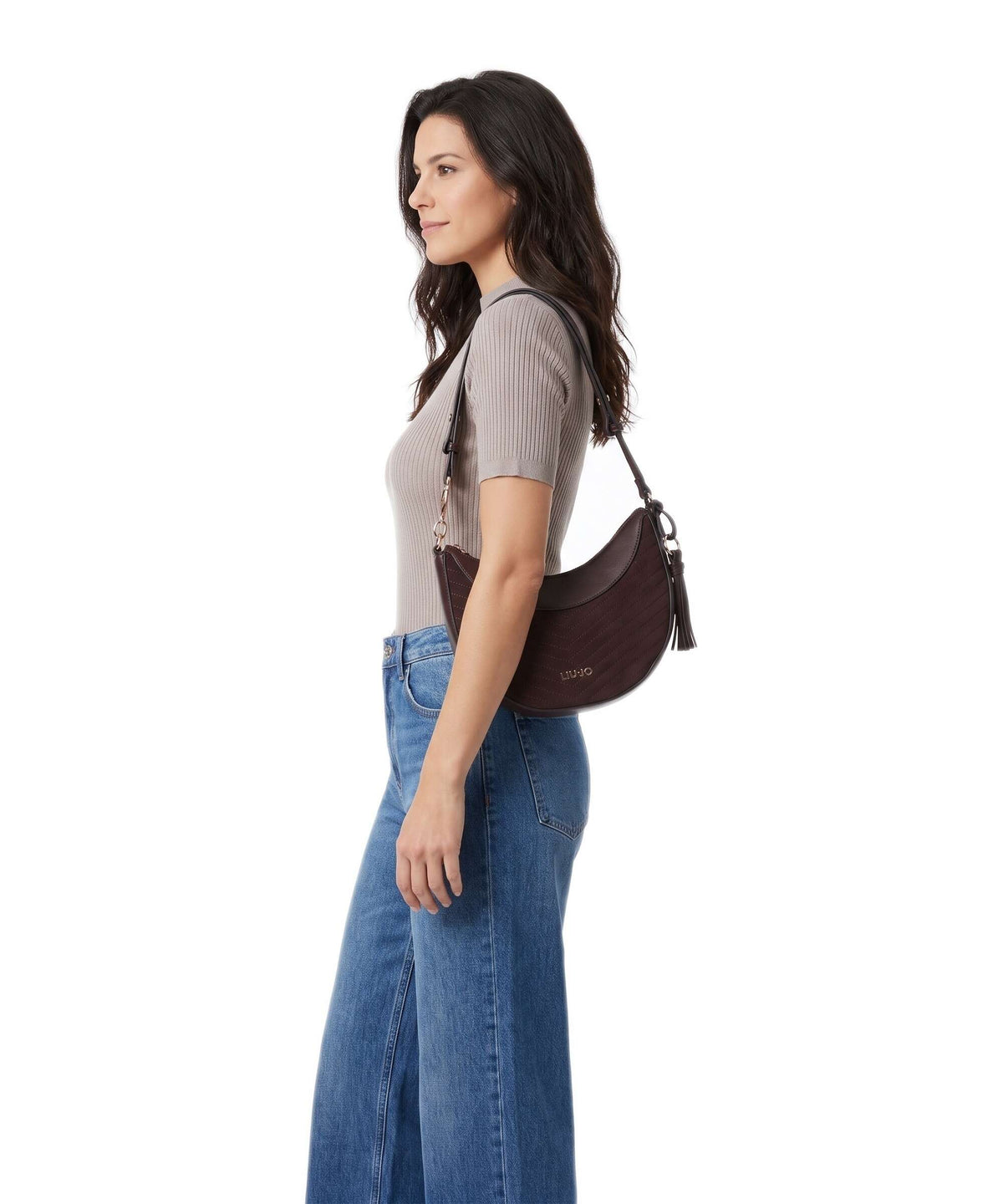 Liu Jo Cirry M Shoulder bag red aubergine
